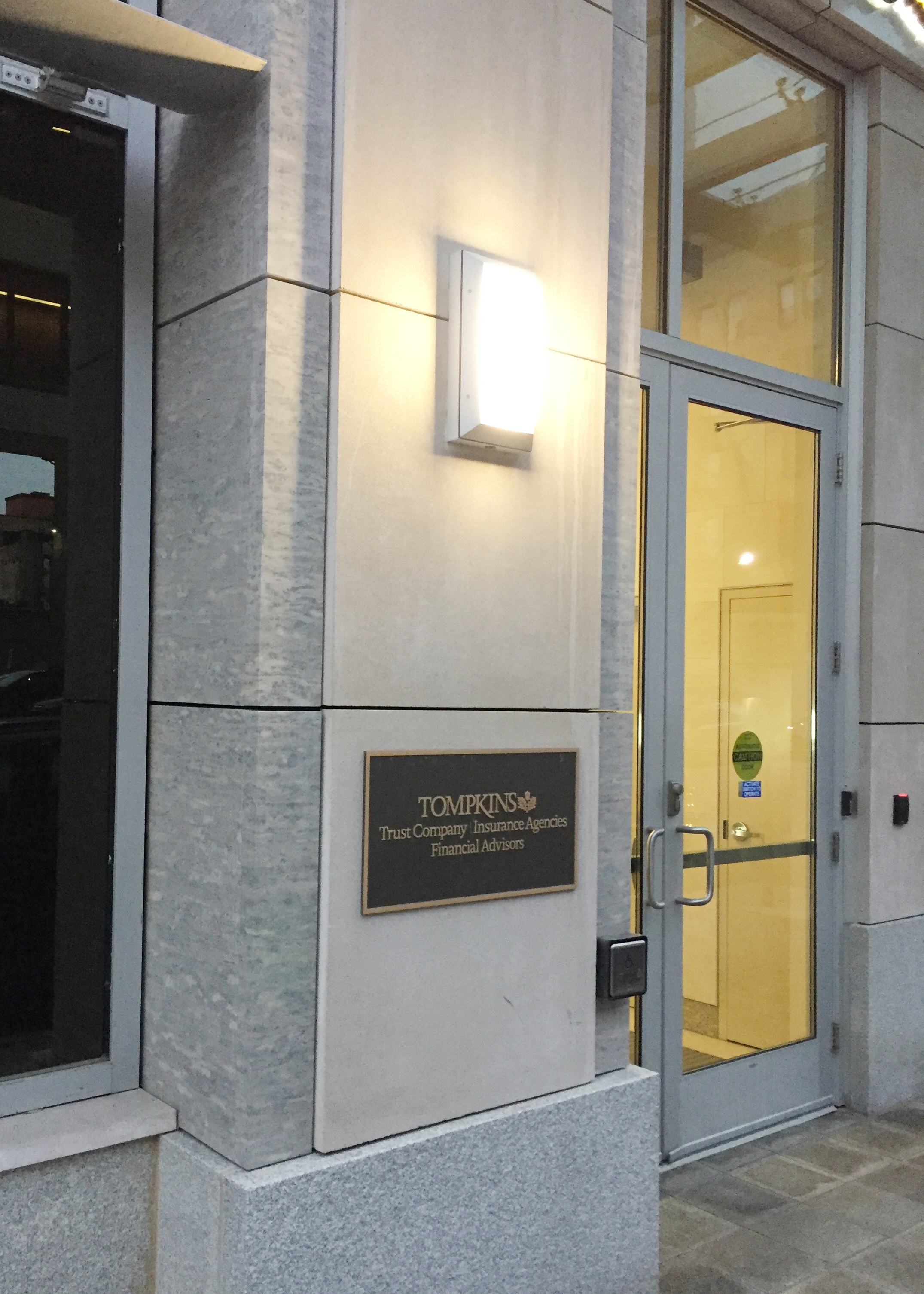 Tompkins Financial Corporation Headquarters Ithaca, NY ECO Cladding